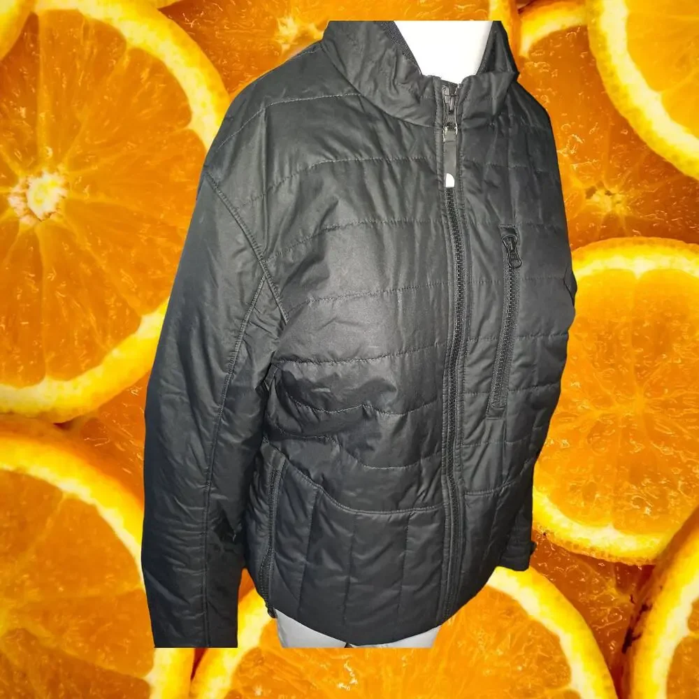 The North‎ Face Black Quilted Jacket Size Small